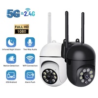 2MP Wireless Security Surveillance PTZ Camera Wifi IP Outdoor 5X Zoom Cameras AI Human Tracking Two-way Audio HD Night Color Cam
