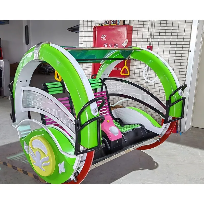 

Car Square Children's Electric Amusement Vehicle Luminous Bumper Car Night Market Stall Amusement Equipment