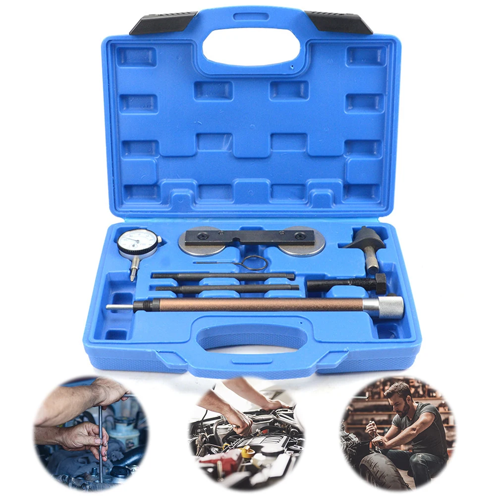 

Engine Timing Kit with Storage Box Engine Timing Chain Riveting Tool Set Engine Adjustment Tool for Audi A3 Cabriolet 10-13
