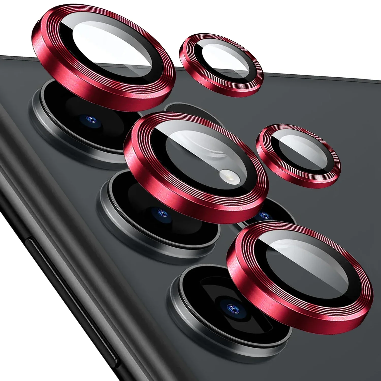 Ochraniacz obiektywu aparatu do Samsung Galaxy S25 /S25+ Plus / S24Ultra do Samsung S23UItra S26 Folia ze szkła hartowanego