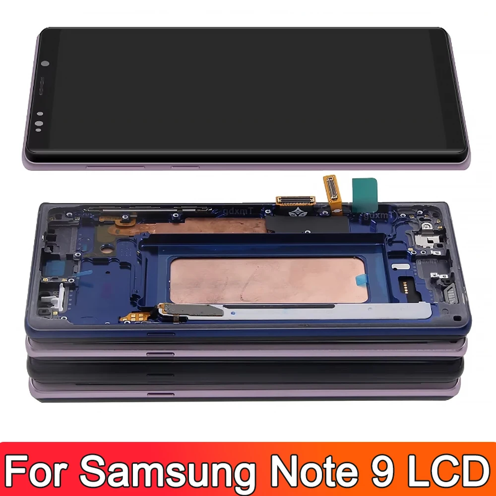 TFT Display For Samsung Note 9 LCD Display Touch Screen Digitizer Replacement for Note9 N960 SM-N960F Screen