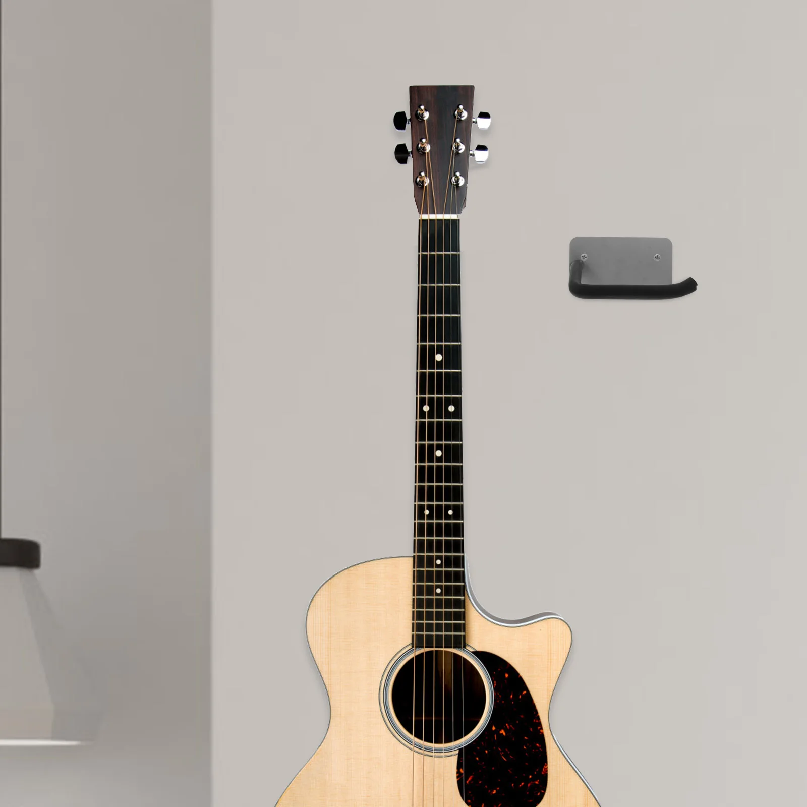 

Musical Instrument Hanger Pipa Holder Display Mount Chinese Lute Shelf Hanging Rack Stand