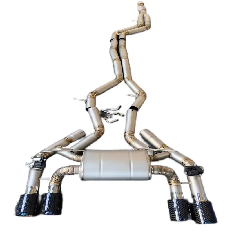 

Exhaust System Pipe Catback for BMW M2 F87 2.0L With High Performance Exhaust SS304 or Titanium Alloy