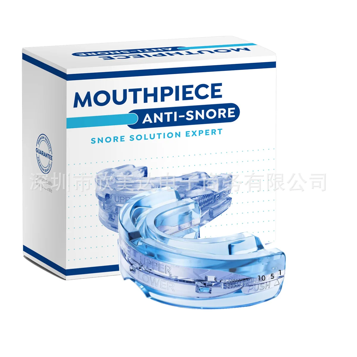 Cross-border colorful adjustable thermoplastic teeth guard for teeth protection and anti snoring