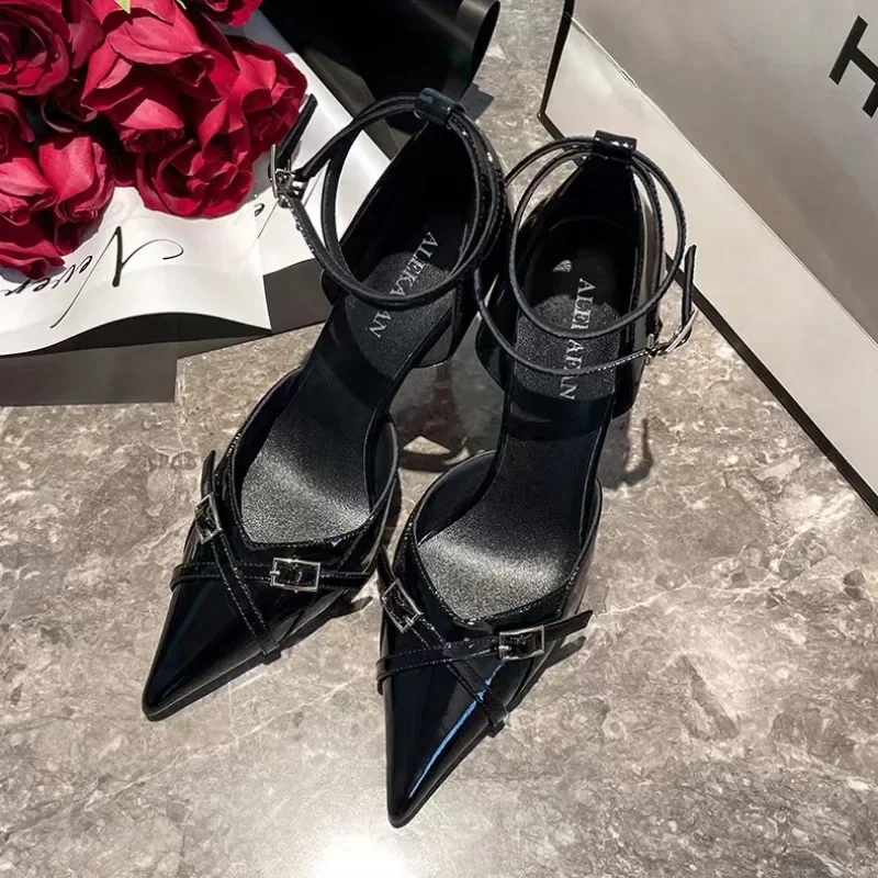 Sexy Pointy Banquet High Heels Elegant Luxury Party Women\'s Shoes Beautiful Versatile 2024 New Fashion Slim Heels Women\'s Shoes