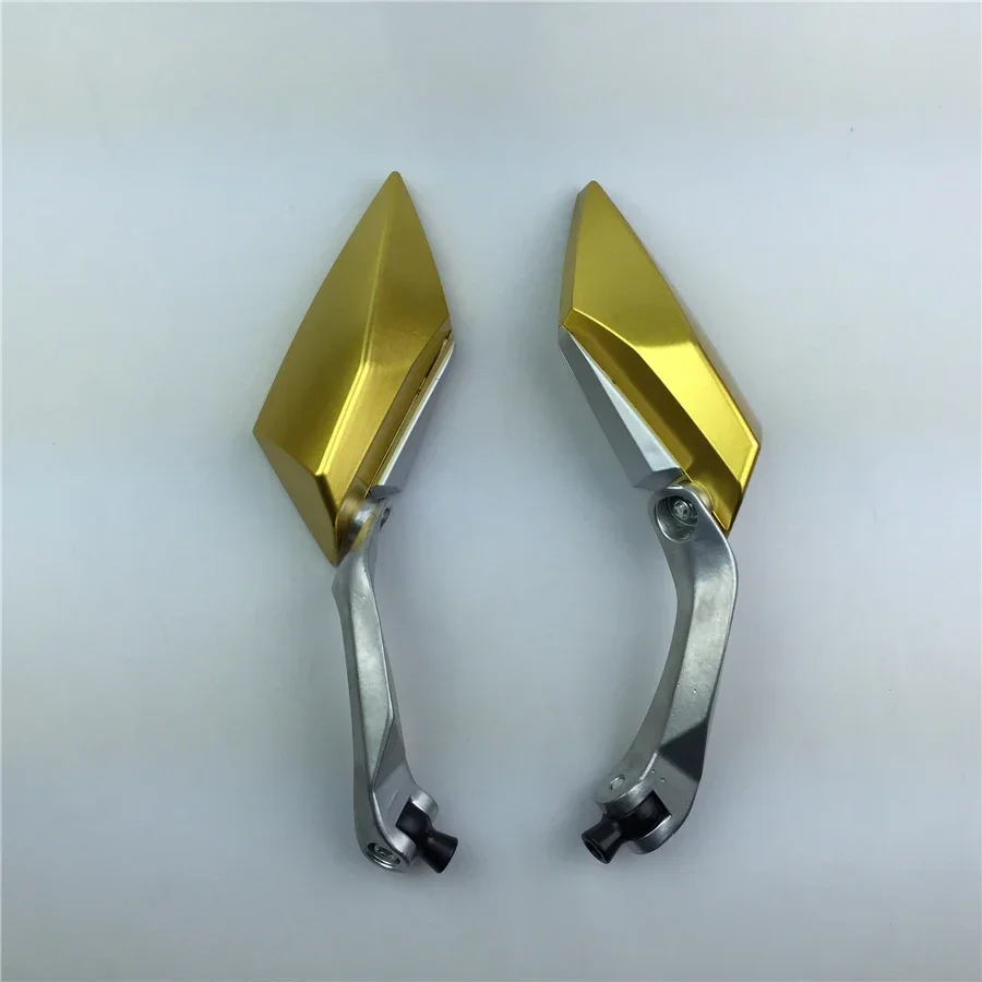 1pair For Suzuki motorcycle mirror modified mirror rearview for gn125 gs150 for Diamond shaped appearance