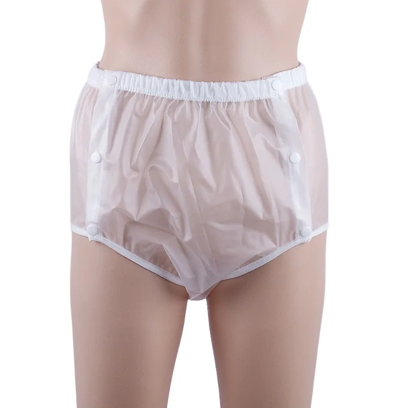 بولي يوريثان ملخصات شفافة المسنين المريض سلس البول حفاضات استخدام الملابس الداخلية قابل للغسل قابلة لإعادة الاستخدام الكبار واقية طبقة مانعة للتسرب ارتداء