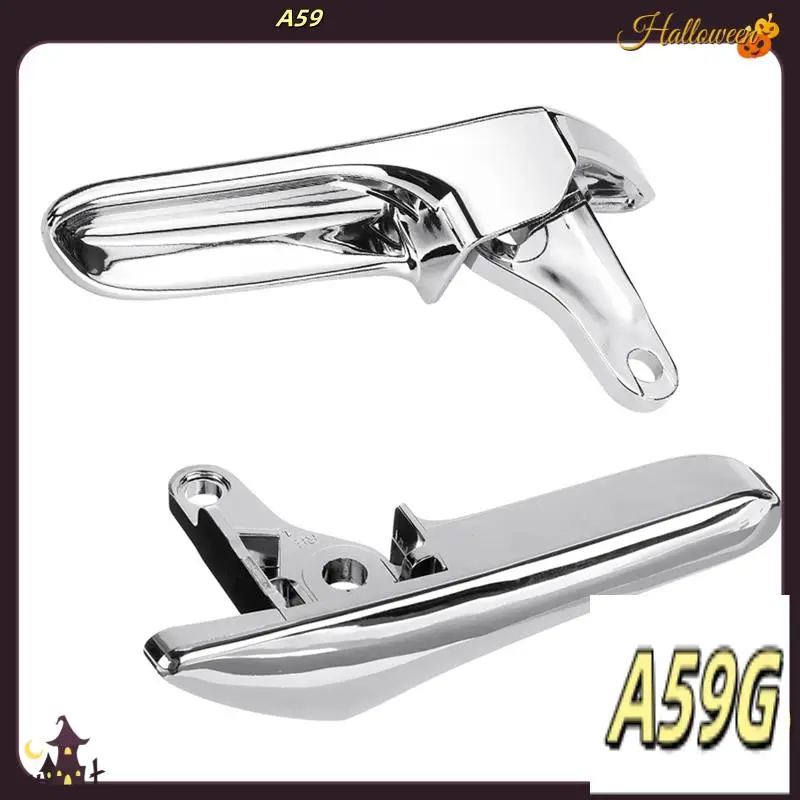 G9-2 PCS Inside Inner Door Handle Cover Trim Door-Pull Handle Silver ABS For Mercedes Benz E CLS Class S211 W211 W219 2003-2009 - Image 5
