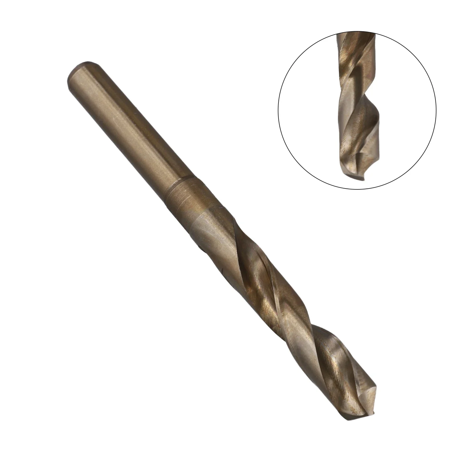 14 22mm HSS Cobalt Drill Bit High Speed Steel Drill HRC62 64 Hardness High Temperature Quenching Cutting Oil Recommended