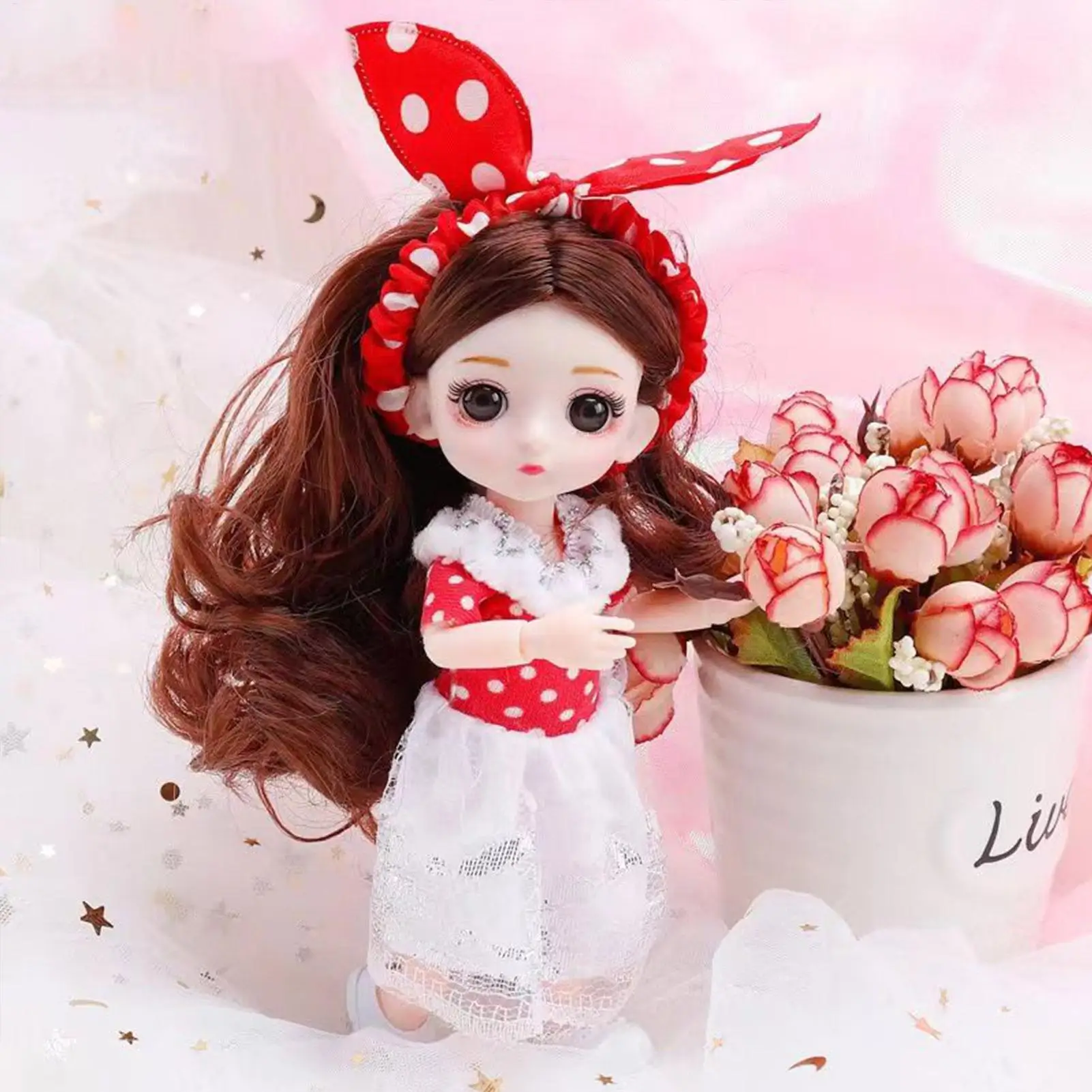 おもちゃのベビーベッド、インタラクティブな家具、小さなプレイハウス、ベビードールベッド、子供、男の子、幼児、ごっこ遊び、ホーム、保育園、屋内プレイルーム用