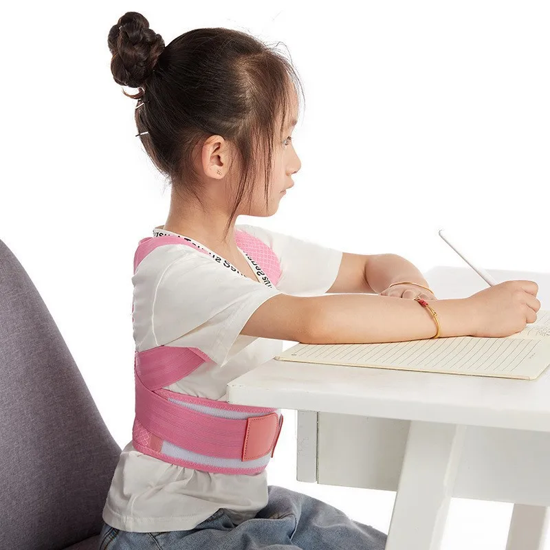 Adjustable Posture Corrector Back Support Belt Kids for Children Back Straightener Support Under Clothes Spinal Support