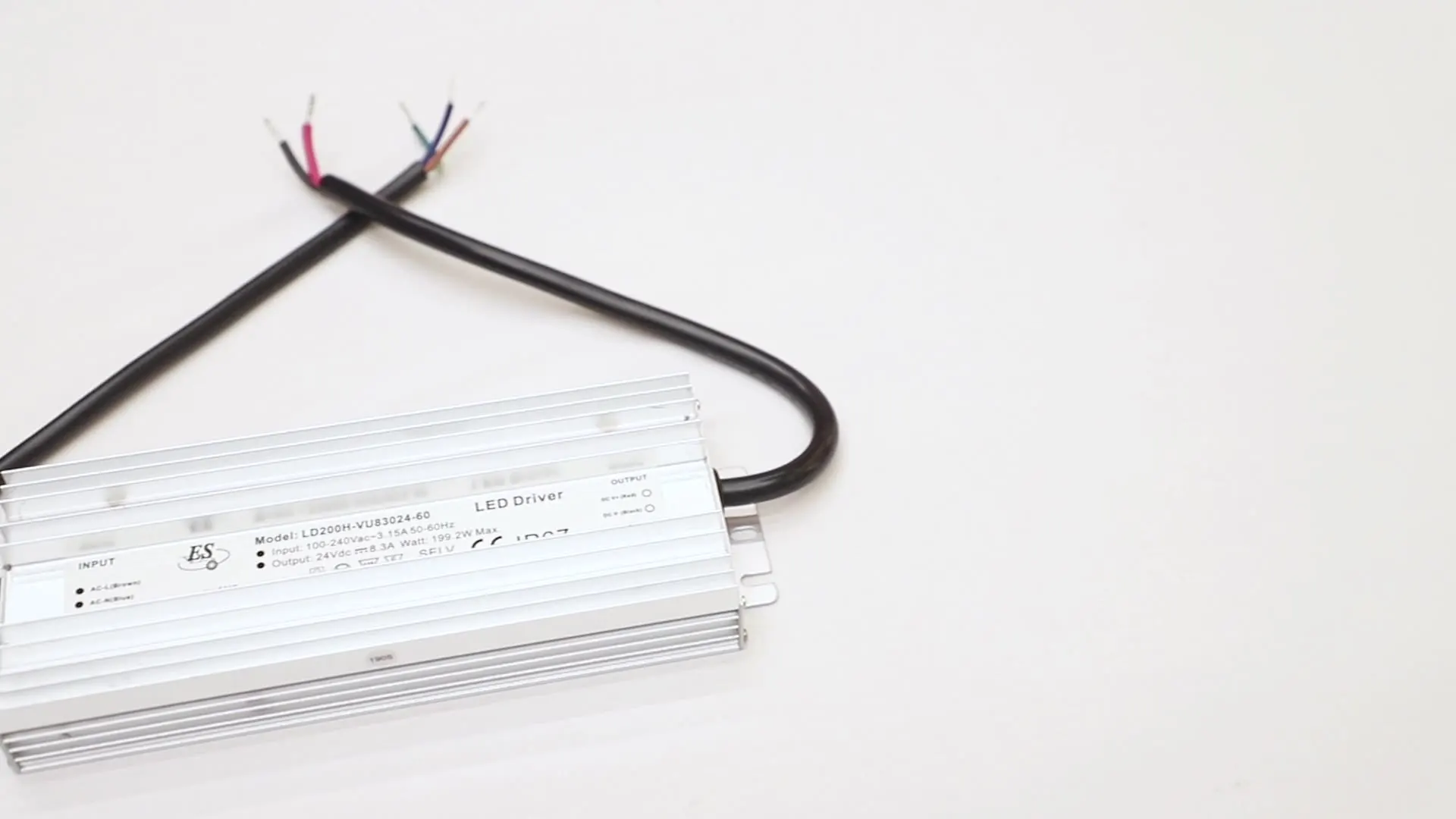 100-240VAC Input  24V DC Output Constant Voltage Waterproof IP67 400W LED Driver
