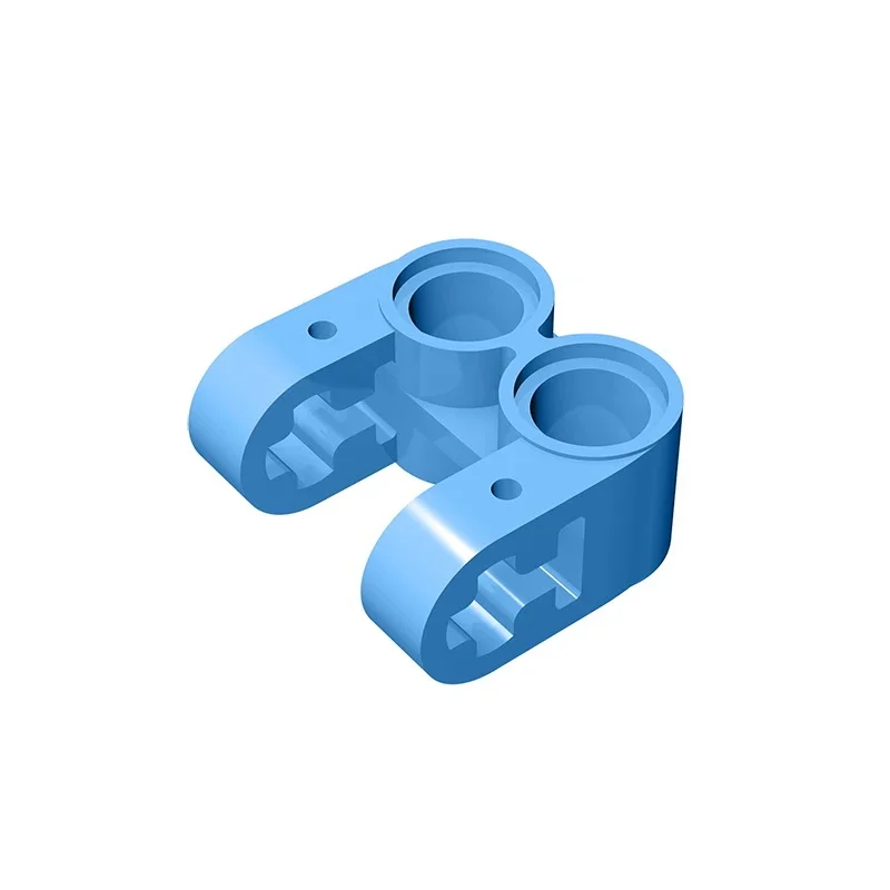 Gobricks GDS-992 compatible with lego 41678 Technical, Axle and Pin Connector Perpendicular Double Split children\'s DIY