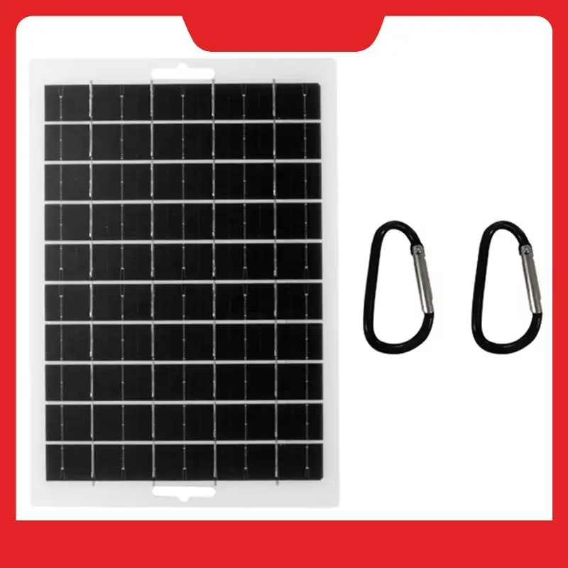 Portable USB Solar Panel Charger Compatible With Flashlights Flashlights, Fans And More