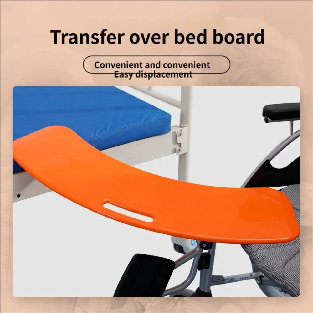 Arc Design Elderly Shifter Board, Disabled Care Aid, Non-Slip Transfer Board for Bedridden, Pregnant, Handicapped