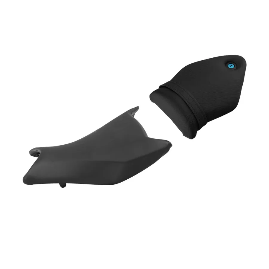 

Black Front Driver + Rear Passenger Seat Fit For BMW 1000 RR 2009-2011 2010
