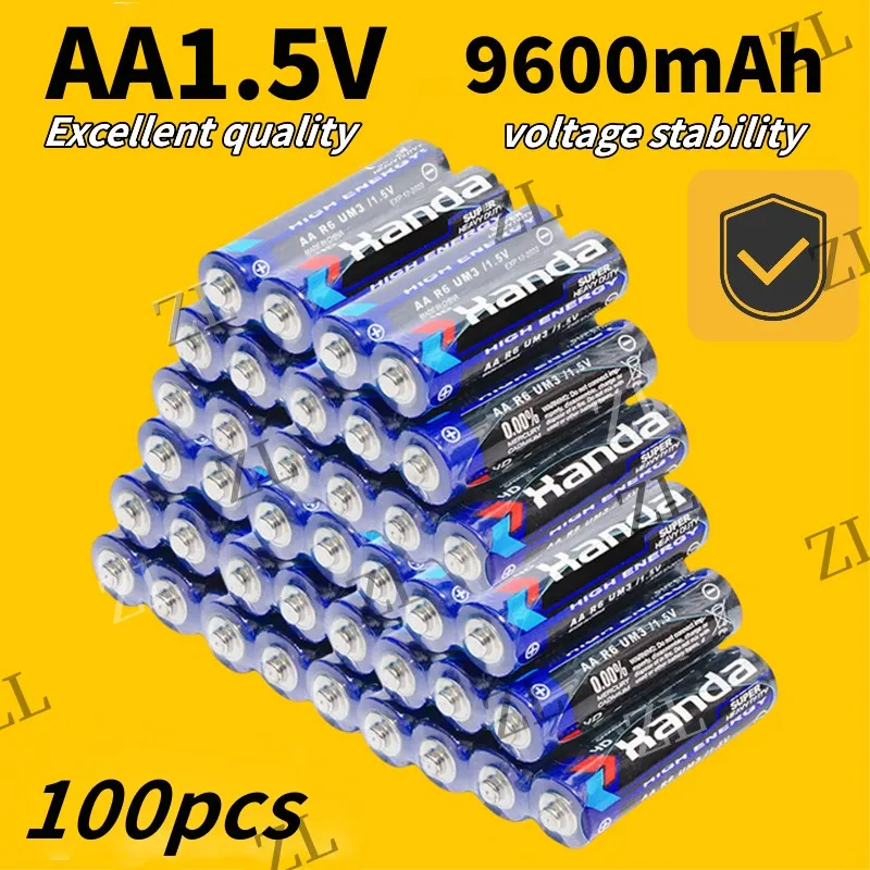 

AA 1.5V9600mah Disposable Carbon Zinc Manganese Dry Battery Suitable for Small Toys Remote Control Clock LED Light Brand New