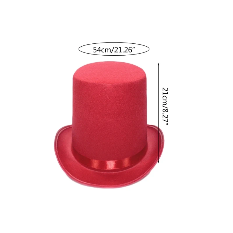 Czarny cylinder melonik cylinder magik cylinder przebranie akcesoria do kostiumów Dropshipping