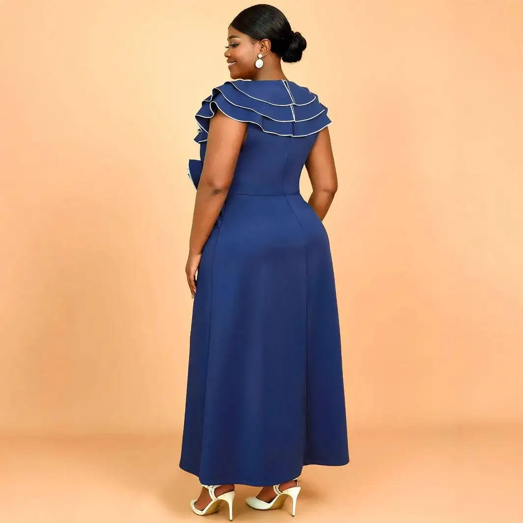 

Французское модное летнее платье Am050121 с воланами и А-силуэтом, 2025, для вечеринок, элегантное, повседневное, в стиле Y2K