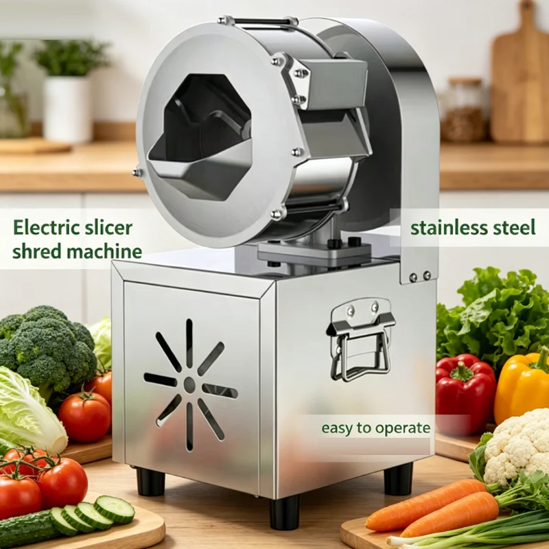 Guarantee electric multi functional industrial vegetable fruit tomato potato onion banana plantain cutter slicer machine