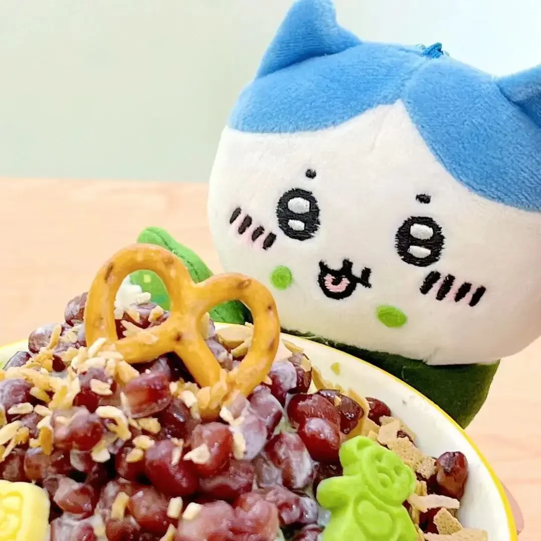 Cute Matcha yiji usagi Plush Doll Lake Biwa Limited Bag Pendant Usagi Hachiware Plush Toy Pendant Keychain Pendant Girl Gift