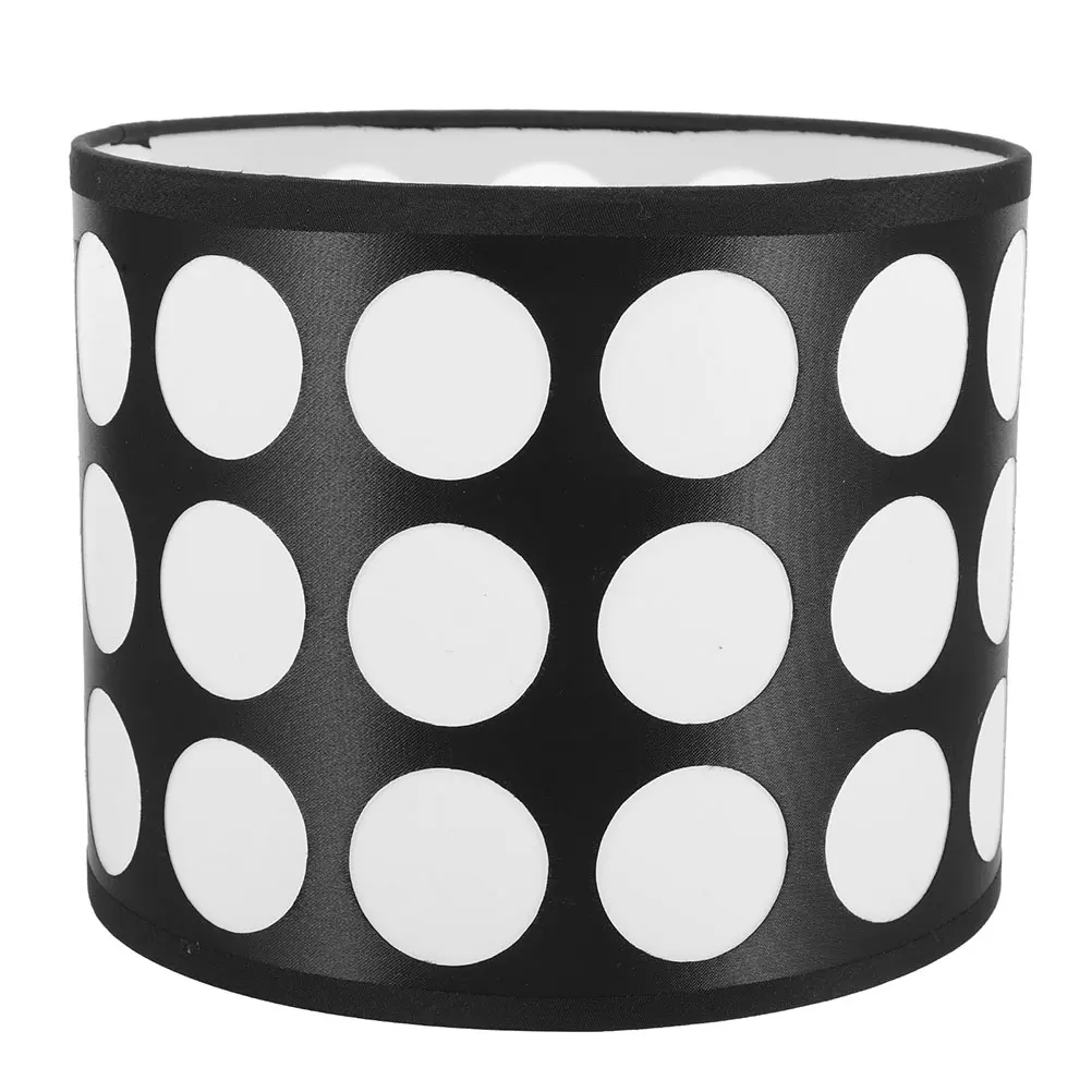 

Lampshade Floor Light Cover Replacement Fabric Iron Frame Decorative Drum Cloth Lamp Shade For Bedroom Home Hotel