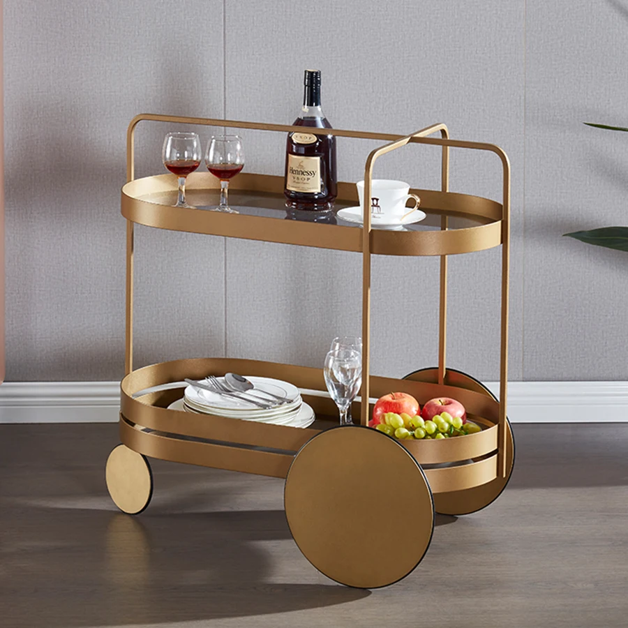 Vegetables Trolley Wheels Heavy Duty Table Camping Tool Trolley Storage Rack Nordic Manicure Kitchen Hair Mueble Rolling Tray