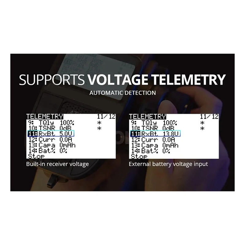For Radiomaster ER5C V2 RX Receiver 5CH ELRS 2.4Ghz PWM Receiver For RC FPV Car Boat Truck