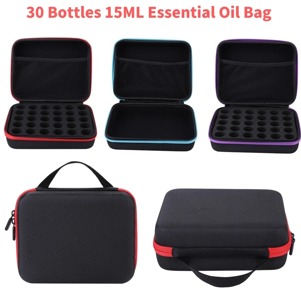 15/30 Compartments Doterra Essential Oil Storage Bag Briefcase Portable Travel Essential Oil Bottle Oil Box Shopper Bag