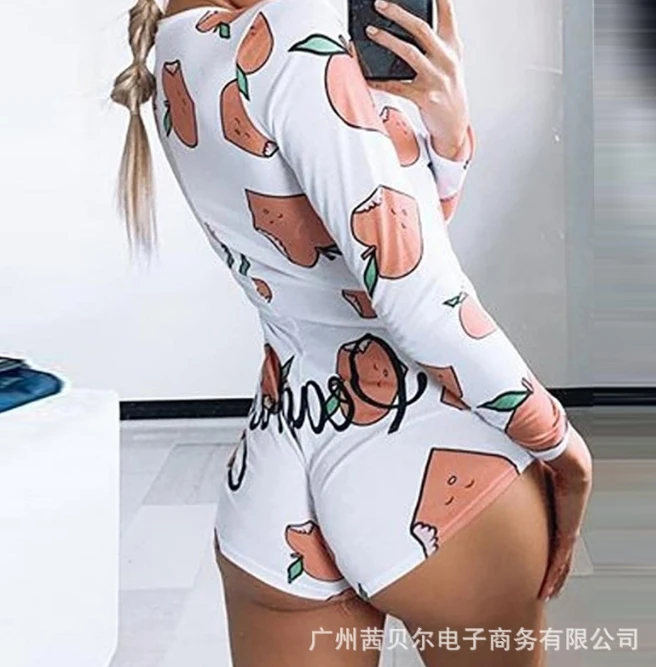 

Summer New Jumpsuits for Women Deep V Nightclub Tight and Sexy Jumpsuit Printed Slim Fit and Elegant Jumpsuit Pajamas