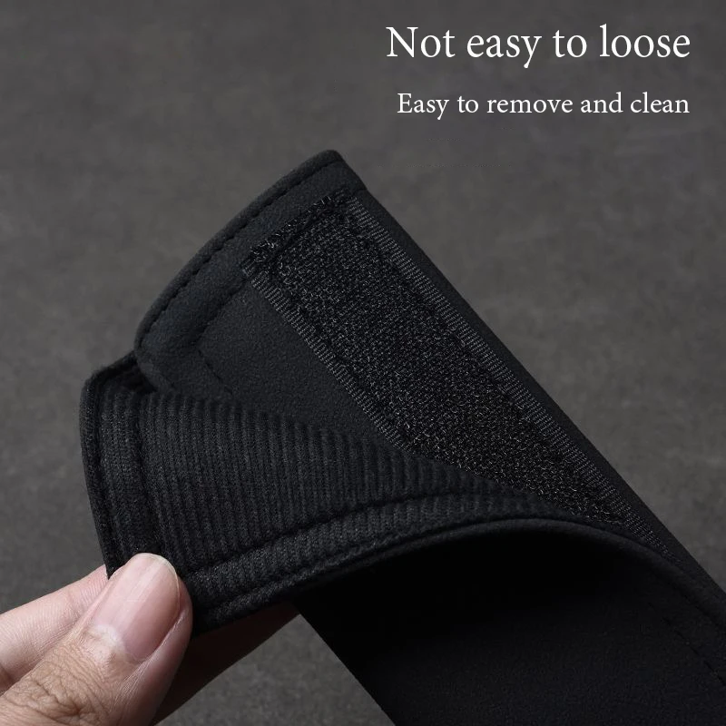 Picture 6: 2pcs car seat belt cover shoulder protector suede for Jeep Grand Cherokee Wrangler 4xe Rubicon Commander Compass Patriot Libepty