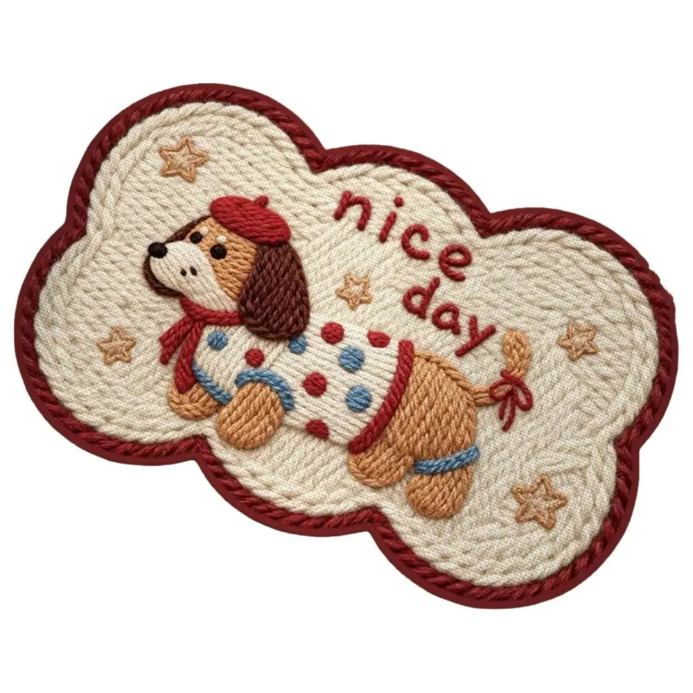 

New 40*60cm Bath Mat Non-slip Backing Dirt-scraping Surface Doormat Washable Water Absorption Pony Door Mat Home Decoration