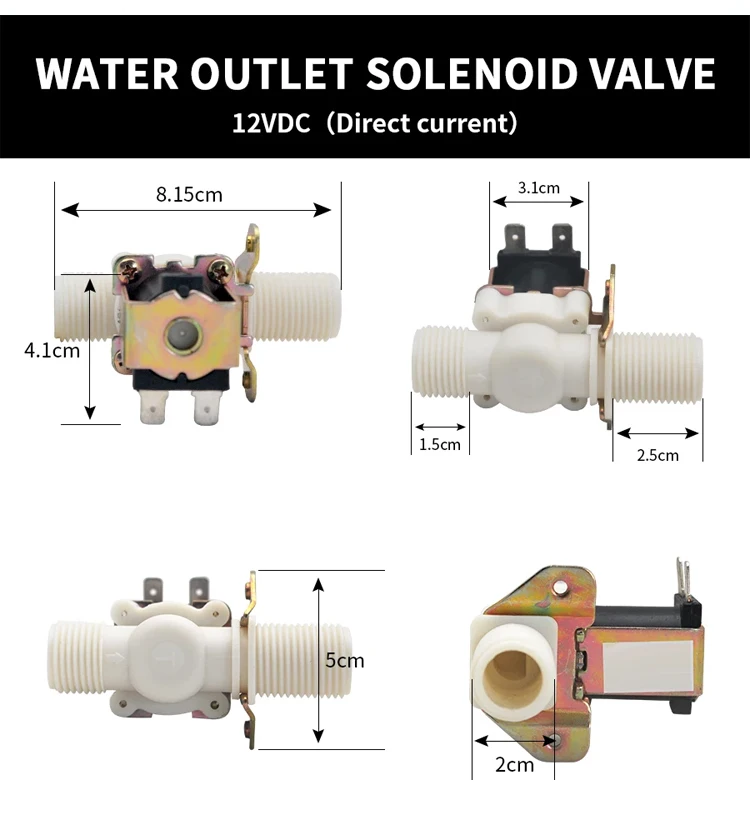 2,8 KW Nass Dampf Sauna Generator DC 12 V Ablassventil Einlassventil Für Dusche Sauna Ersatz Ersatzteile – Detail 3