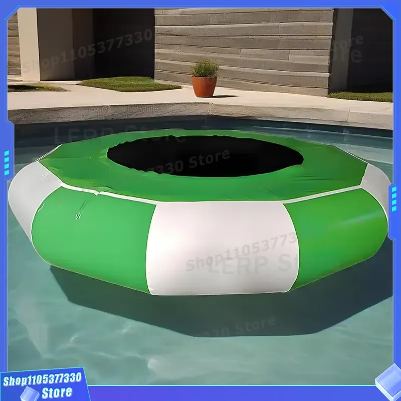 Custom Inflatable Water Trampoline PVC Aqua Jump for Outdoor Summer Fun Commercial Floating Bounce Platform for Lake & Pool