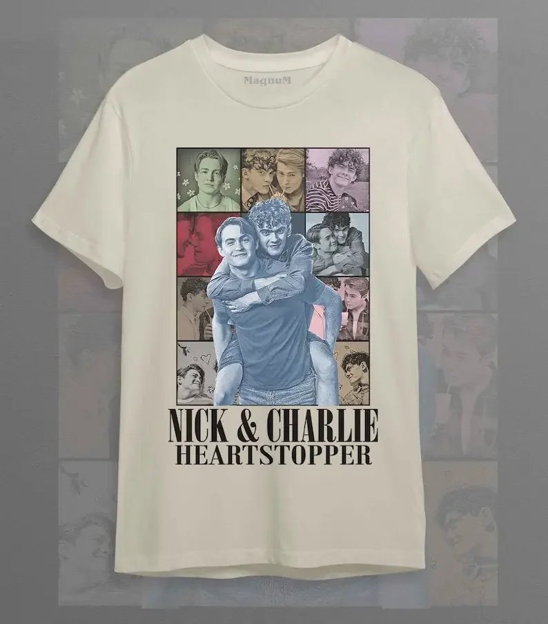 Koszulka Charlie Heartstopper The Eras tour Unisex Softstyle