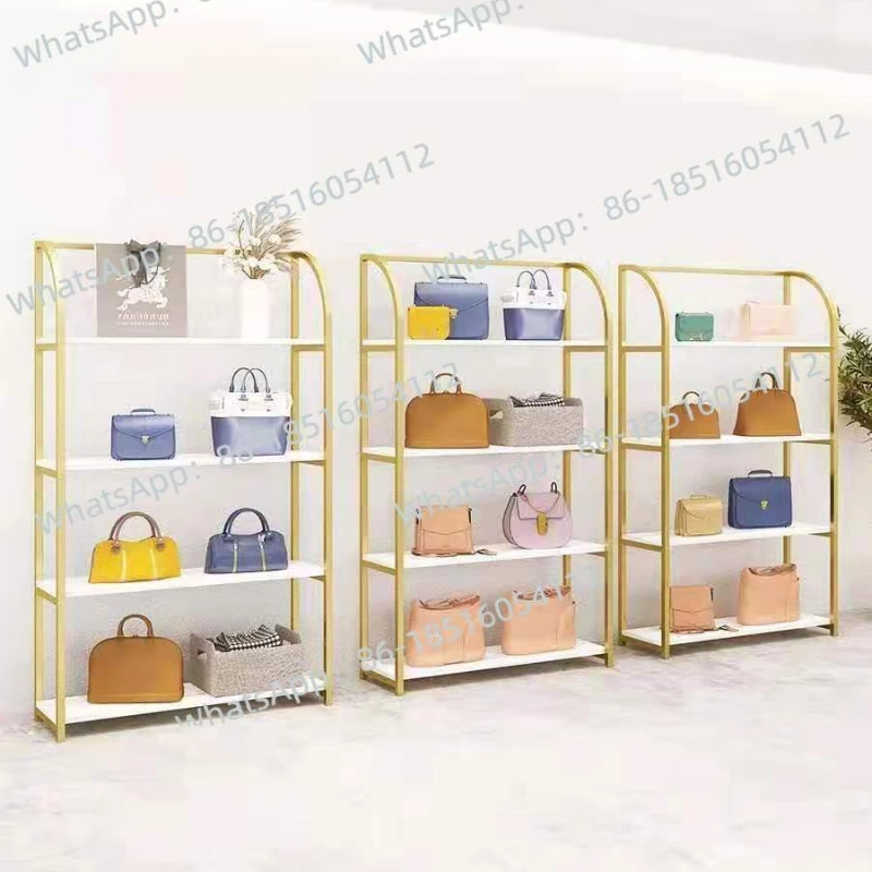 

Clothing store shoe rack bag display rack multi-layer classmate rack