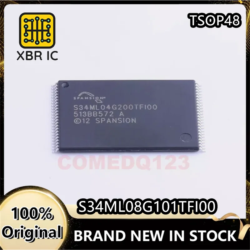 

(6/20 pieces) S34ML04G200TFI000 TSOP-48 NAND flash memory IC chip New original authentic spot fast delivery