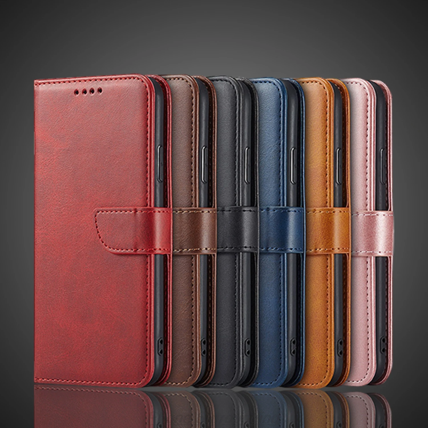 Wallet Flip Cover Leather Case for Huawei Honor 200 Pro / Honor 200Pro 5G Pu Leather Phone Bags protective Holster Fundas Coque