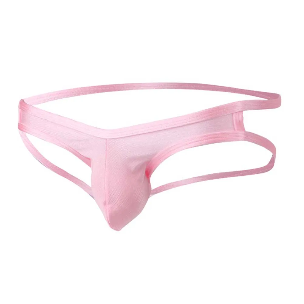 

2025 Men Sexy Lingerie Breathable Soft Sleep Underpants Stretch Underwear Gay Sissy Pouch Comfort Panties G-strings Thin Thongs