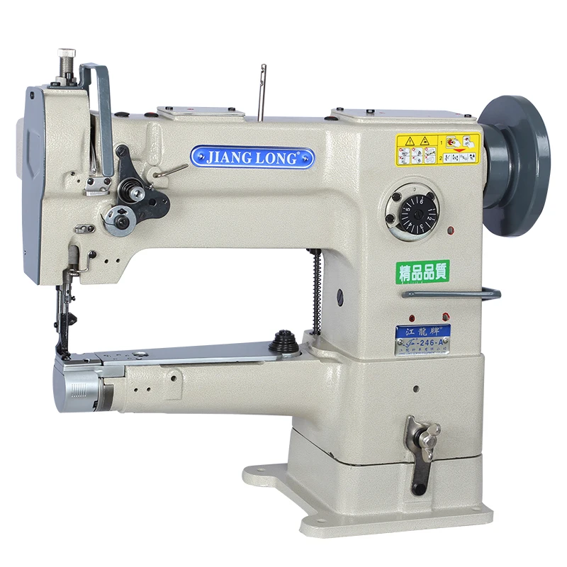 

246-A Wholesaler Cheap Single Needle Cylinder Arm Stitching Tubular Industrial Leather Making Lockstitch Sewing Machine
