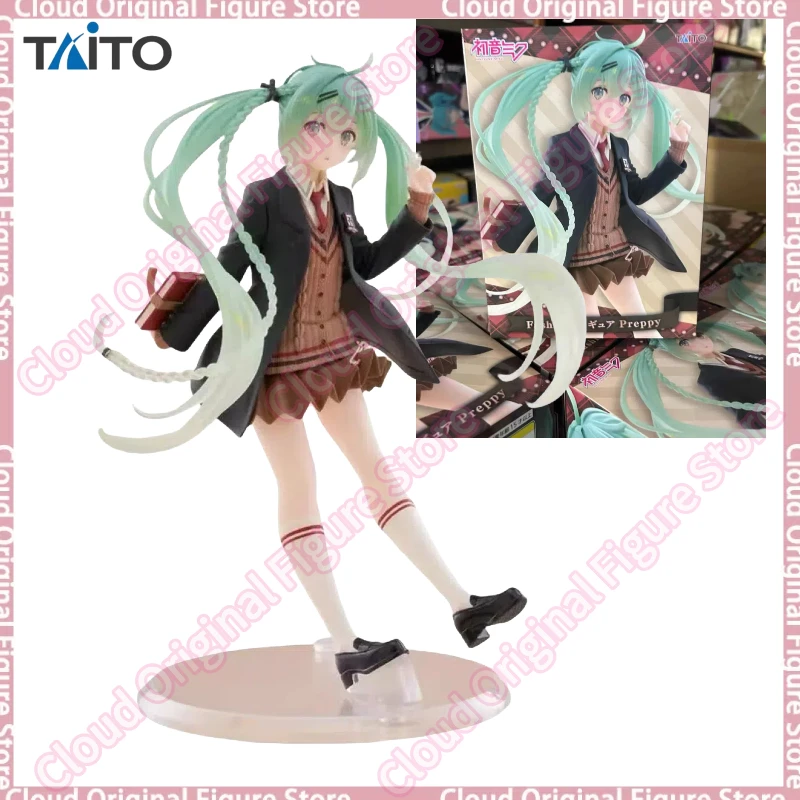 

In Stock 100% Original TAITO Fashion Anime Hatsune Miku Action Figure Toys Genuine PVC Model Collection Toy Decoration Hobby