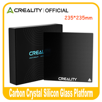 Creality Ender 3 Tempered Glass Plate Build Surface Carborundum Glass Bed Platform 235x235 3D Printer for Ender 3 V2/Ender 3 Pro