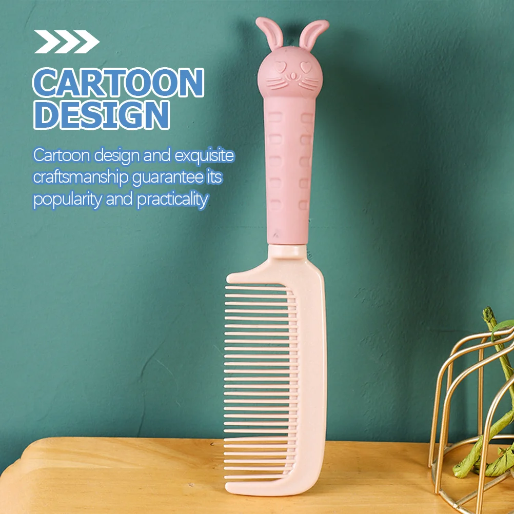 

6Pcs Antistatic Cartoon Hair Combs Portable Grooming Styling Combs for Women Hair Supplies Lovely Adorable Gift
