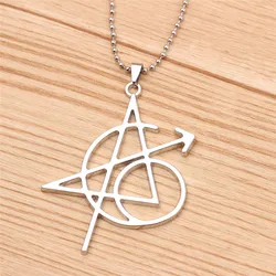 Marvel Superhero Team Avengers Symbol Pendant Necklace Women Men Jewelry Original Charm Necklace Fans Gift