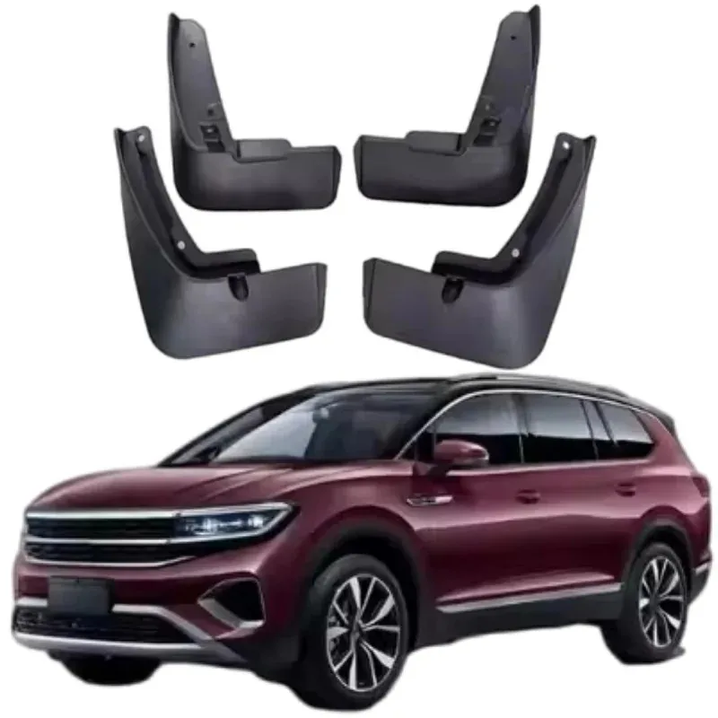 High Quality Car Accessories PP+TPR Car Mudflaps Mudguard Splash Guards Febder for  Talagon 2021