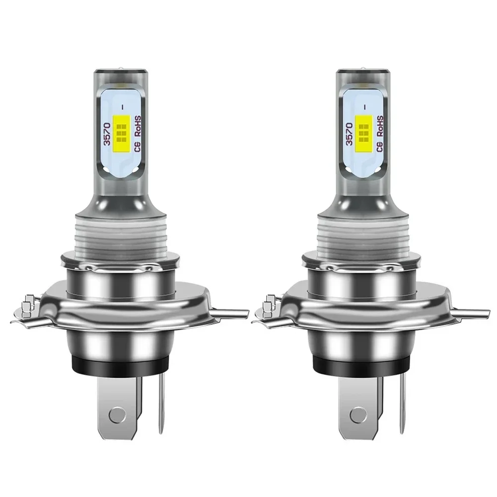 

H4 Led Fog Light Bulbs White Yellow Blue 3000K 6000K 12000K Car High Low Beam Headlamp Bulb 12V Car LED Lights