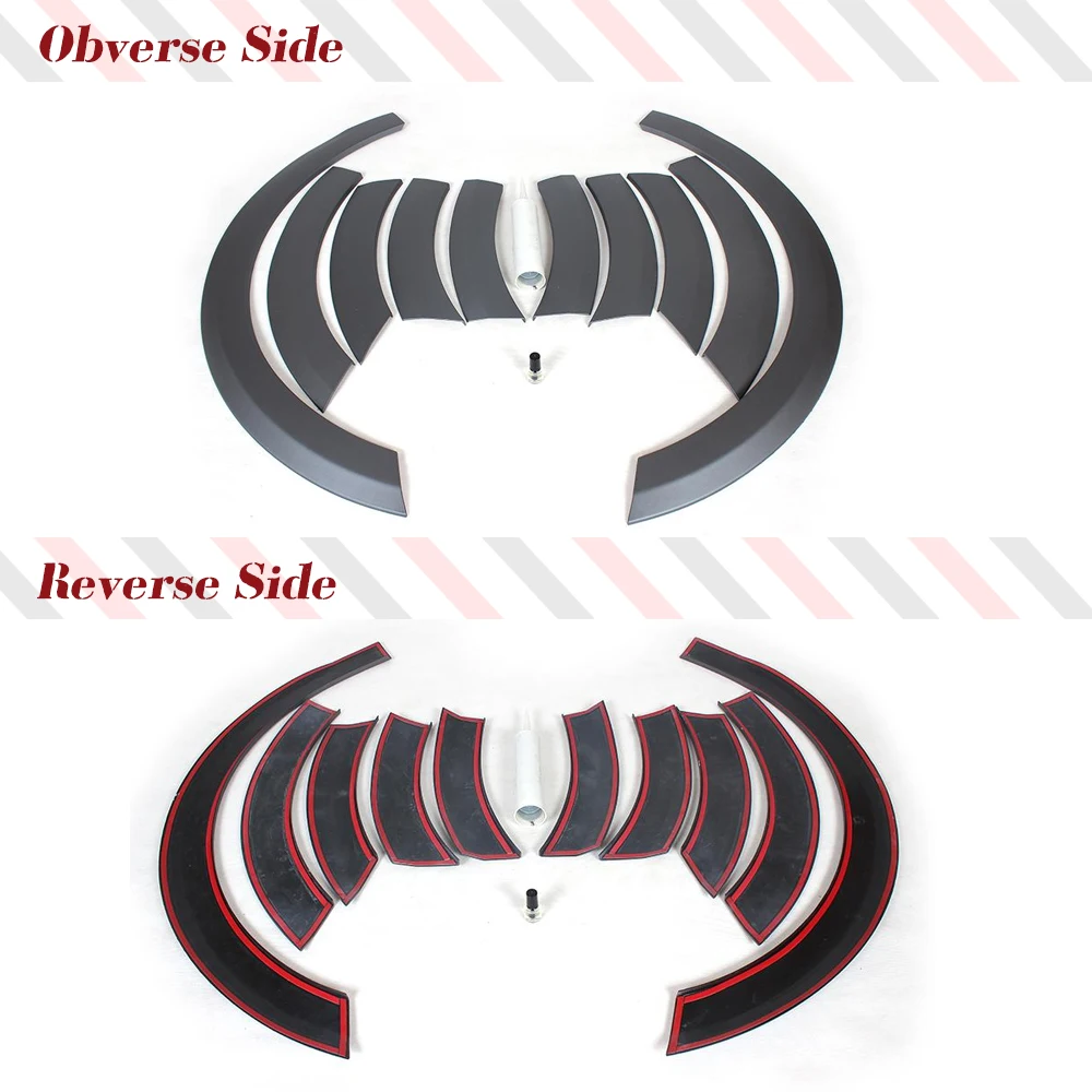 Car Wheel Arch Flares for Audi Q5 Standard Only SUV 2009-2016 Mouding Fender Cover Trims ABS PrimerCar Body Kits No for Sline