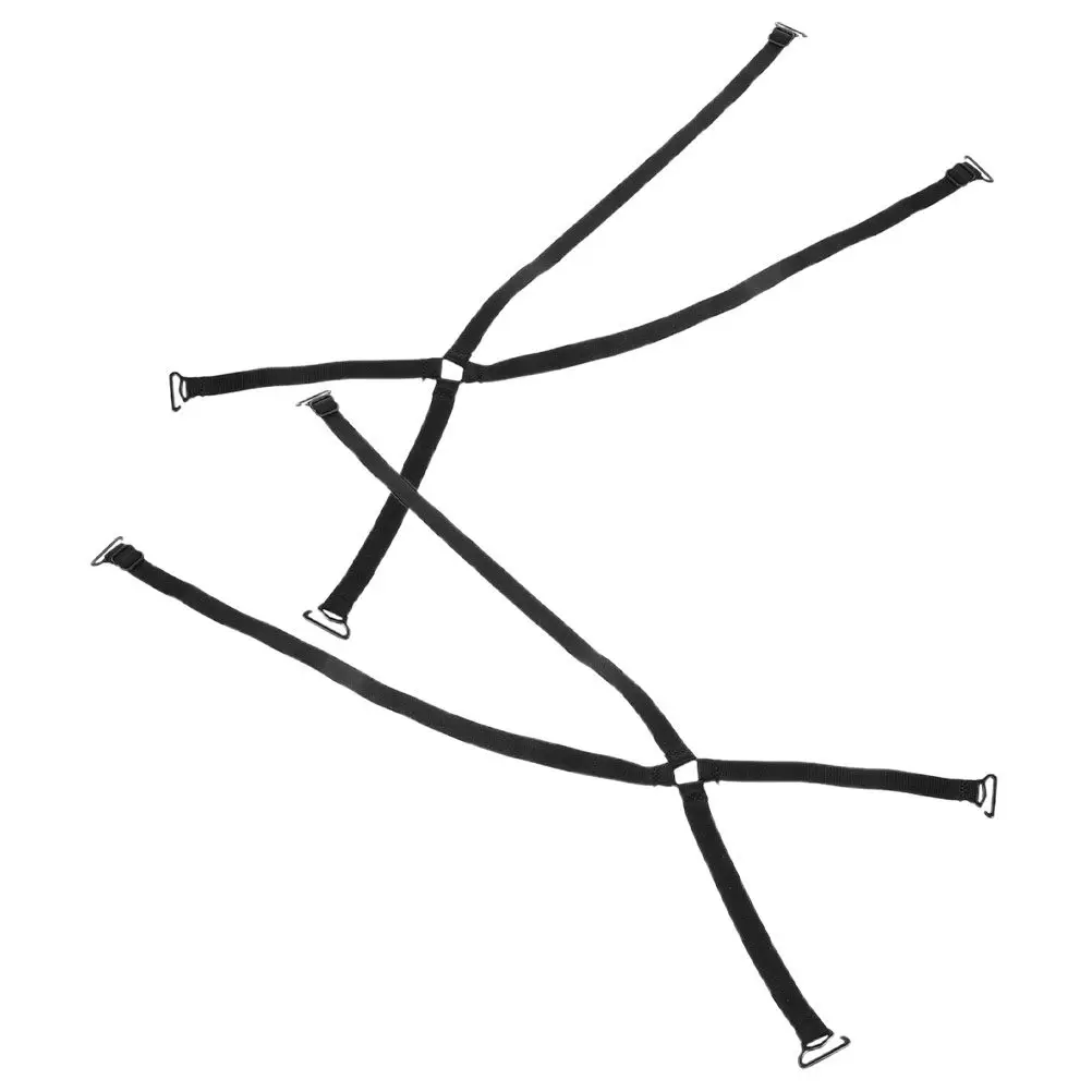 2Pcs Bra Straps Non Slip Adjustable Cross Back Invisible Replacement for Swimsuit Dress Lingerie Bra Strap Extender