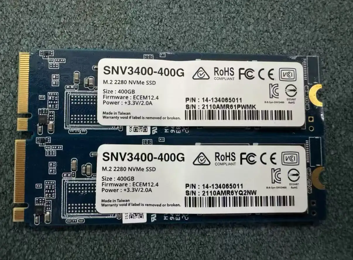 Synology Enterprise-class SNV3410 M.2 NVMe SSD 400G800G hard drive SNV3410-400G SNV3410-800G