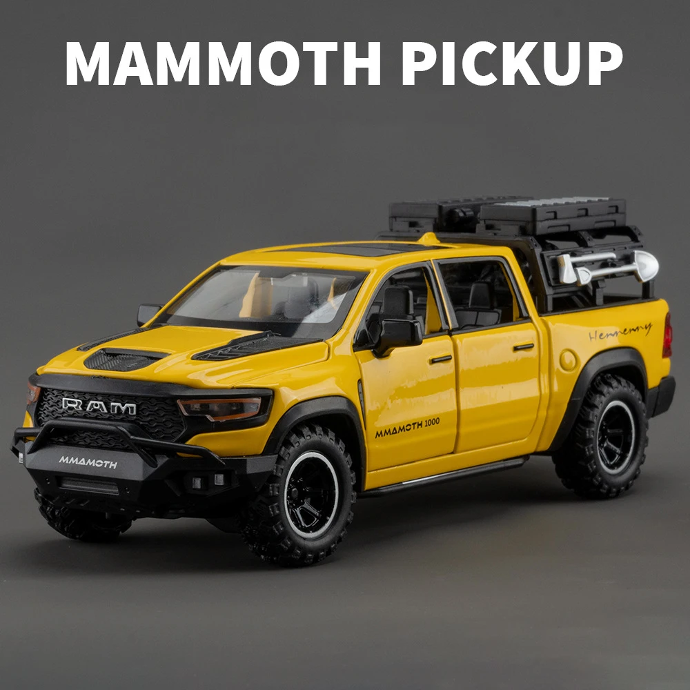 1/64 Dodge RAM TRX ダッジ　ラムTRX トラックミニカー GCD 1/64 DODGE RAM TRX 1500 Pick Up TRUCK Die Cast -BLUE-